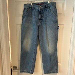 Stylish Lucky Brand Wide Leg Carpenter Jean - 34x30